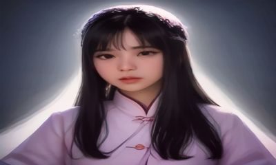 自媒体封面设计示例，美女图片与文字排版完美结合，整体视觉风格统一清晰